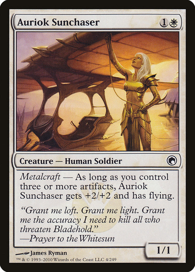 Auriok Sunchaser [Scars of Mirrodin] - Magic: The Gathering - Card Brawlers | Quebec | Canada |