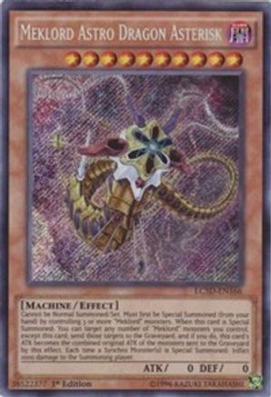 Meklord Astro Dragon Asterisk [LC5D-EN166] Secret Rare - Yu-Gi-Oh! - Card Brawlers | Quebec | Canada |