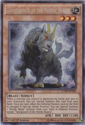 Tanngnjostr of the Nordic Beasts [LC5D-EN180] Secret Rare - Yu-Gi-Oh! - Card Brawlers | Quebec | Canada |