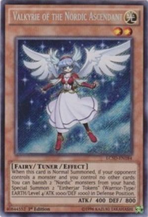 Valkyrie of the Nordic Ascendant [LC5D-EN184] Secret Rare - Yu-Gi-Oh! - Card Brawlers | Quebec | Canada |