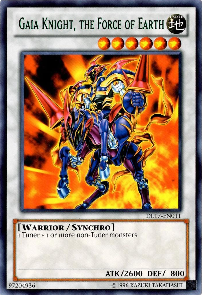 Gaia Knight, the Force of Earth (Green) [DL17-EN011] Rare - Yu-Gi-Oh! - Card Brawlers | Quebec | Canada |