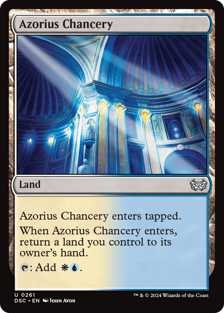 Azorius Chancery [Duskmourn: House of Horror Commander] - Magic: The Gathering - Card Brawlers | Quebec | Canada |