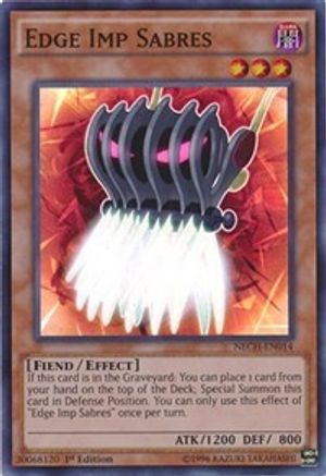 Edge Imp Sabres [NECH-EN014] Super Rare - Yu-Gi-Oh! - Card Brawlers | Quebec | Canada |