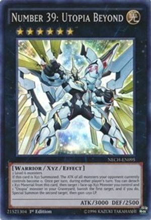 Number 39: Utopia Beyond [NECH-EN095] Super Rare - Yu-Gi-Oh! - Card Brawlers | Quebec | Canada |