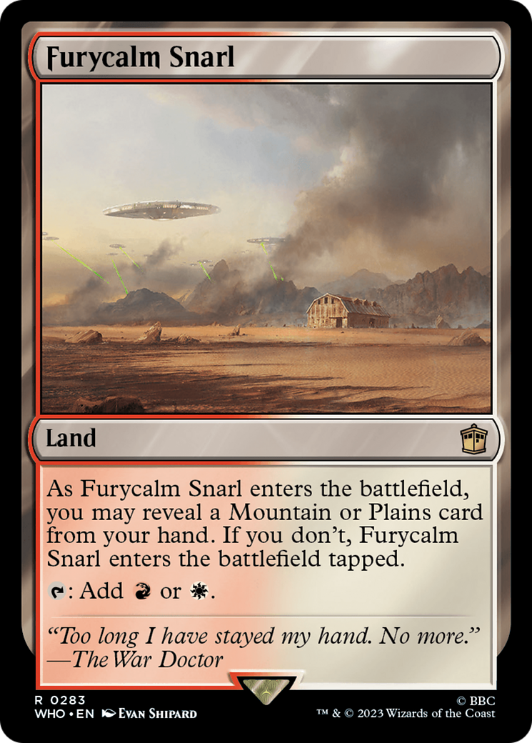 Furycalm Snarl [Doctor Who] - Magic: The Gathering - Card Brawlers | Quebec | Canada |