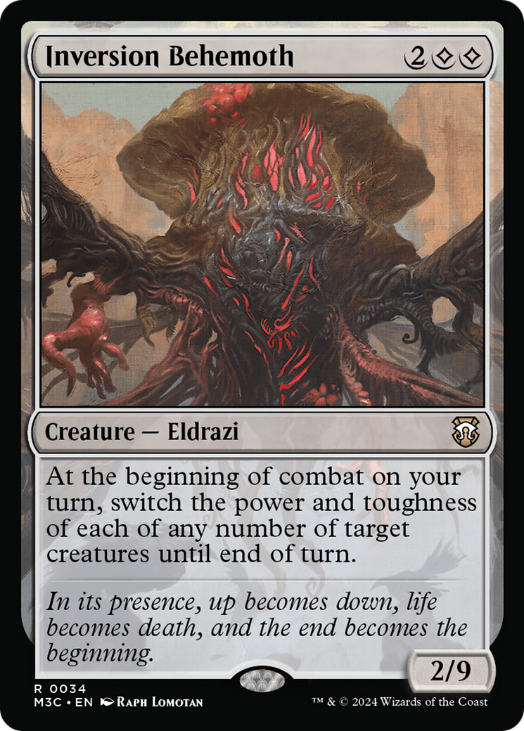 Inversion Behemoth [Modern Horizons 3 Commander] - Magic: The Gathering - Card Brawlers | Quebec | Canada |