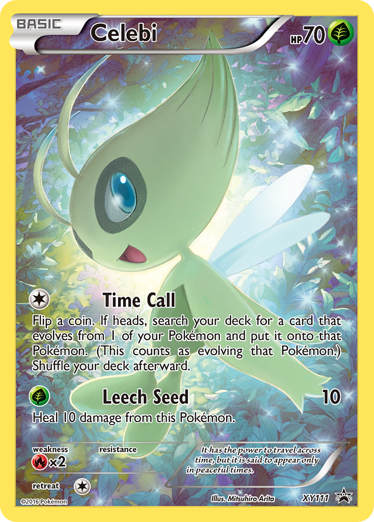 Celebi (XY111) [XY: Black Star Promos] - Pokémon - Card Brawlers | Quebec | Canada |