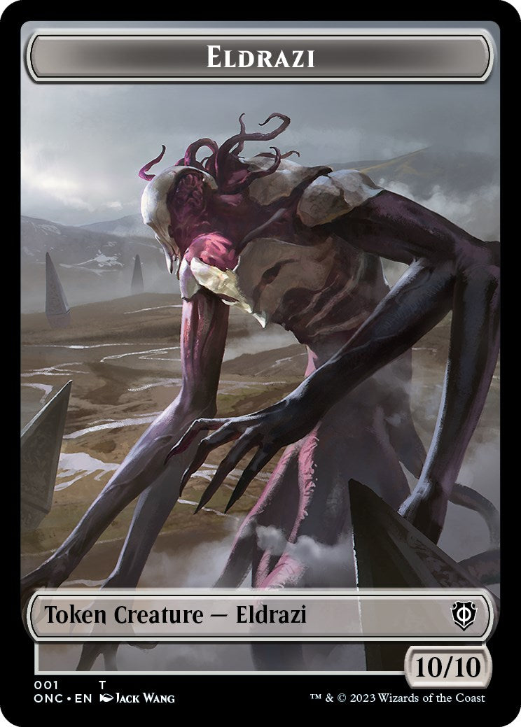 Soldier (017) // Eldrazi Double-Sided Token [Phyrexia: All Will Be One Commander Tokens] - Magic: The Gathering - Card Brawlers | Quebec | Canada |