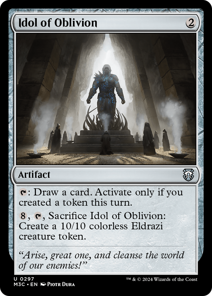 Idol of Oblivion (Ripple Foil) [Modern Horizons 3 Commander] - Magic: The Gathering - Card Brawlers | Quebec | Canada |