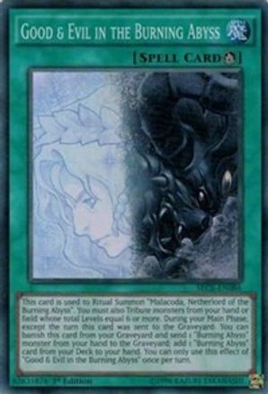 Good & Evil in the Burning Abyss [SECE-EN086] Super Rare - Yu-Gi-Oh! - Card Brawlers | Quebec | Canada |
