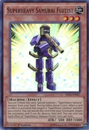 Superheavy Samurai Flutist [SECE-EN007] Super Rare - Yu-Gi-Oh! - Card Brawlers | Quebec | Canada |