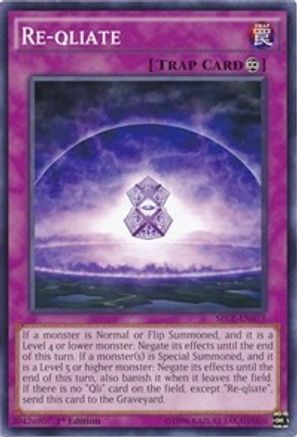 Re-qliate [SECE-EN073] Common - Yu-Gi-Oh! - Card Brawlers | Quebec | Canada |