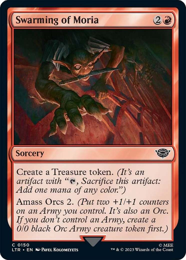 Swarming of Moria [The Lord of the Rings: Tales of Middle-Earth] - Magic: The Gathering - Card Brawlers | Quebec | Canada |