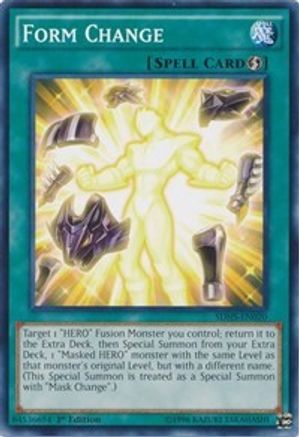 Form Change [SDHS-EN020] Common - Yu-Gi-Oh! - Card Brawlers | Quebec | Canada |