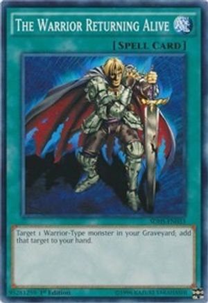 The Warrior Returning Alive [SDHS-EN033] Common - Yu-Gi-Oh! - Card Brawlers | Quebec | Canada |