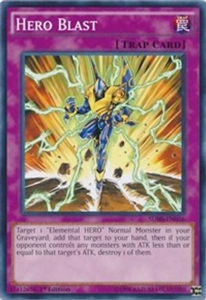 Hero Blast [SDHS-EN036] Common - Yu-Gi-Oh! - Card Brawlers | Quebec | Canada |