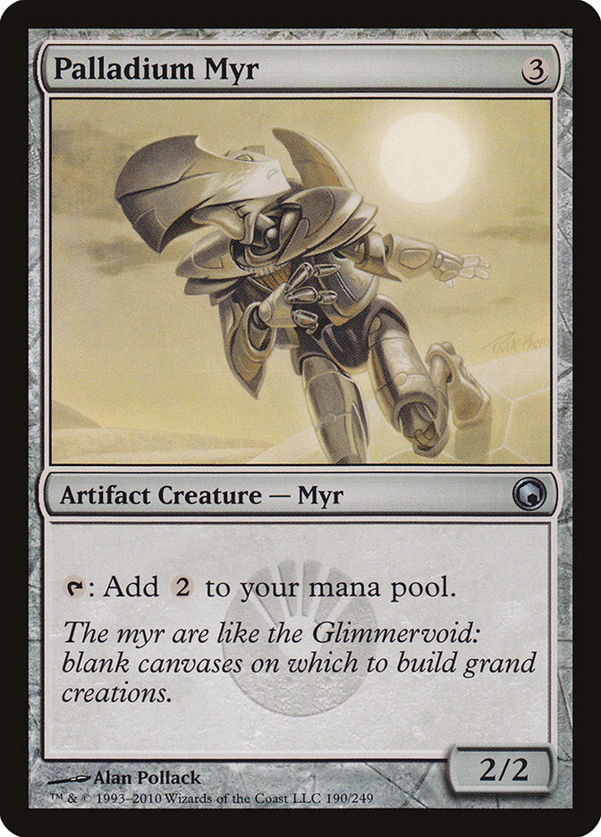 Palladium Myr [Scars of Mirrodin] - Magic: The Gathering - Card Brawlers | Quebec | Canada |