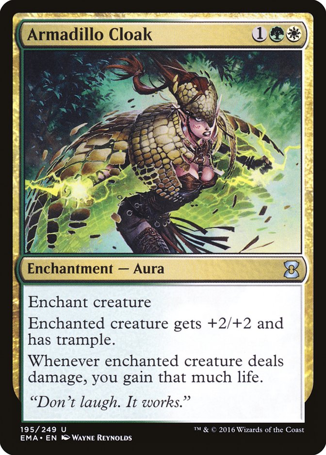 Armadillo Cloak [Eternal Masters] - Magic: The Gathering - Card Brawlers | Quebec | Canada |