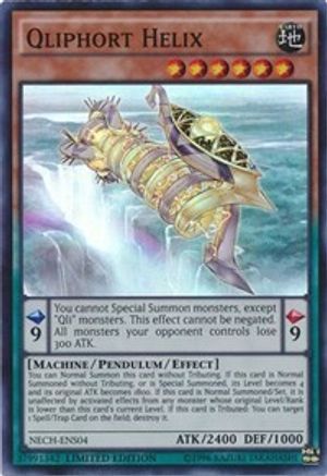 Qliphort Helix (SE) [NECH-ENS04] Super Rare - Yu-Gi-Oh! - Card Brawlers | Quebec | Canada |