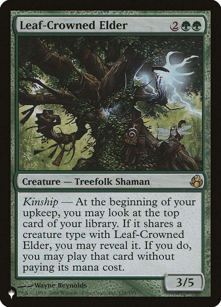 Leaf-Crowned Elder [The List] - Magic: The Gathering - Card Brawlers | Quebec | Canada |