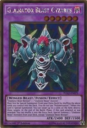 Gladiator Beast Gyzarus [PGL2-EN079] Gold Rare - Yu-Gi-Oh! - Card Brawlers | Quebec | Canada |