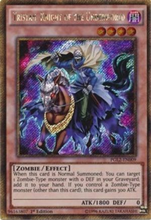 Tristan, Knight of the Underworld [PGL2-EN009] Gold Secret Rare - Yu-Gi-Oh! - Card Brawlers | Quebec | Canada |
