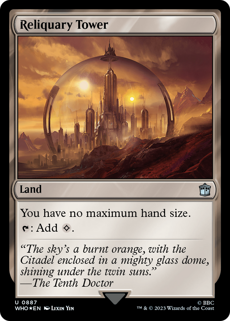 Reliquary Tower (Surge Foil) [Doctor Who] - Magic: The Gathering - Card Brawlers | Quebec | Canada |