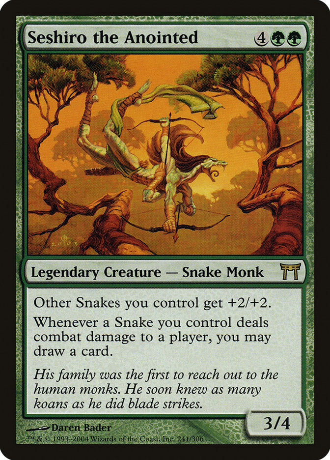 Seshiro the Anointed [Champions of Kamigawa] - Magic: The Gathering - Card Brawlers | Quebec | Canada |
