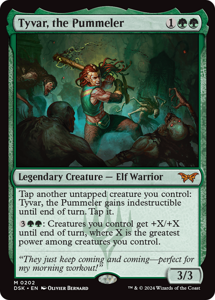 Tyvar, the Pummeler [Duskmourn: House of Horror] - Magic: The Gathering - Card Brawlers | Quebec | Canada |