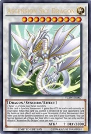 Ascension Sky Dragon [YCSW-EN007] Super Rare - Yu-Gi-Oh! - Card Brawlers | Quebec | Canada |