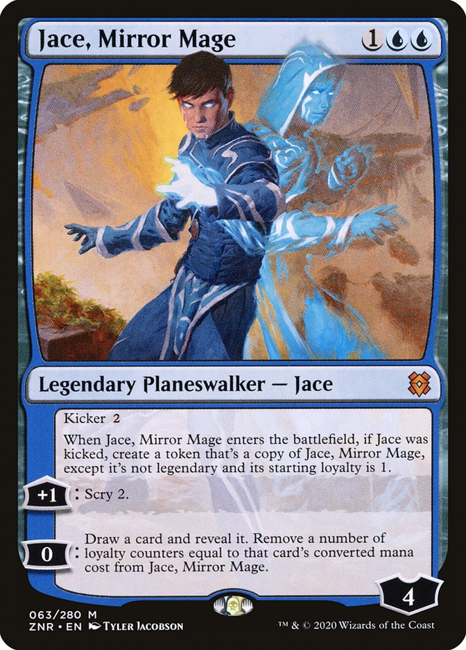 Jace, Mirror Mage [Zendikar Rising] - Magic: The Gathering - Card Brawlers | Quebec | Canada |