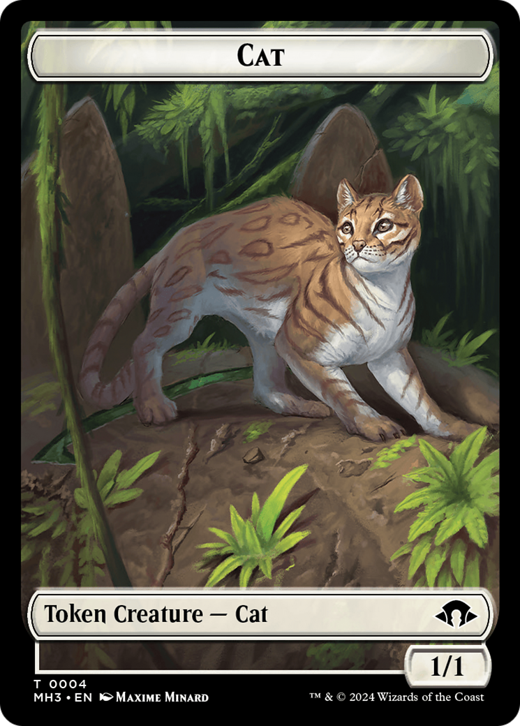 Cat // Energy Reserve Double-Sided Token [Modern Horizons 3 Tokens] - Magic: The Gathering - Card Brawlers | Quebec | Canada |