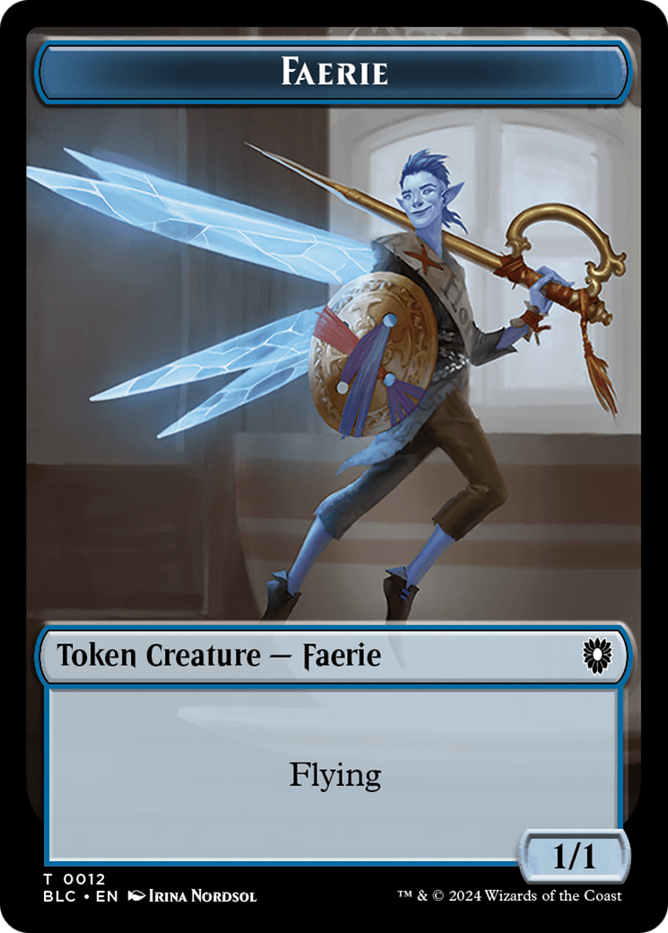 Spirit // Faerie Double-Sided Token [Bloomburrow Commander Tokens] - Magic: The Gathering - Card Brawlers | Quebec | Canada |