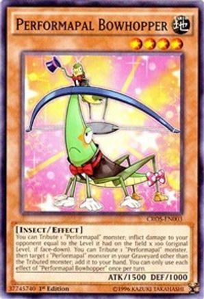 Performapal Bowhopper [CROS-EN003] Common - Yu-Gi-Oh! - Card Brawlers | Quebec | Canada |