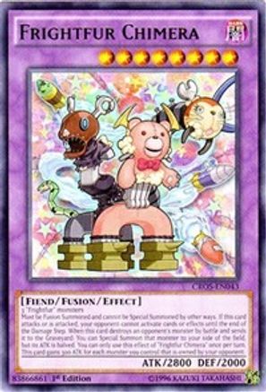 Frightfur Chimera [CROS-EN043] Rare - Yu-Gi-Oh! - Card Brawlers | Quebec | Canada |