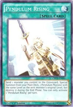 Pendulum Rising [CROS-EN064] Common - Yu-Gi-Oh! - Card Brawlers | Quebec | Canada |