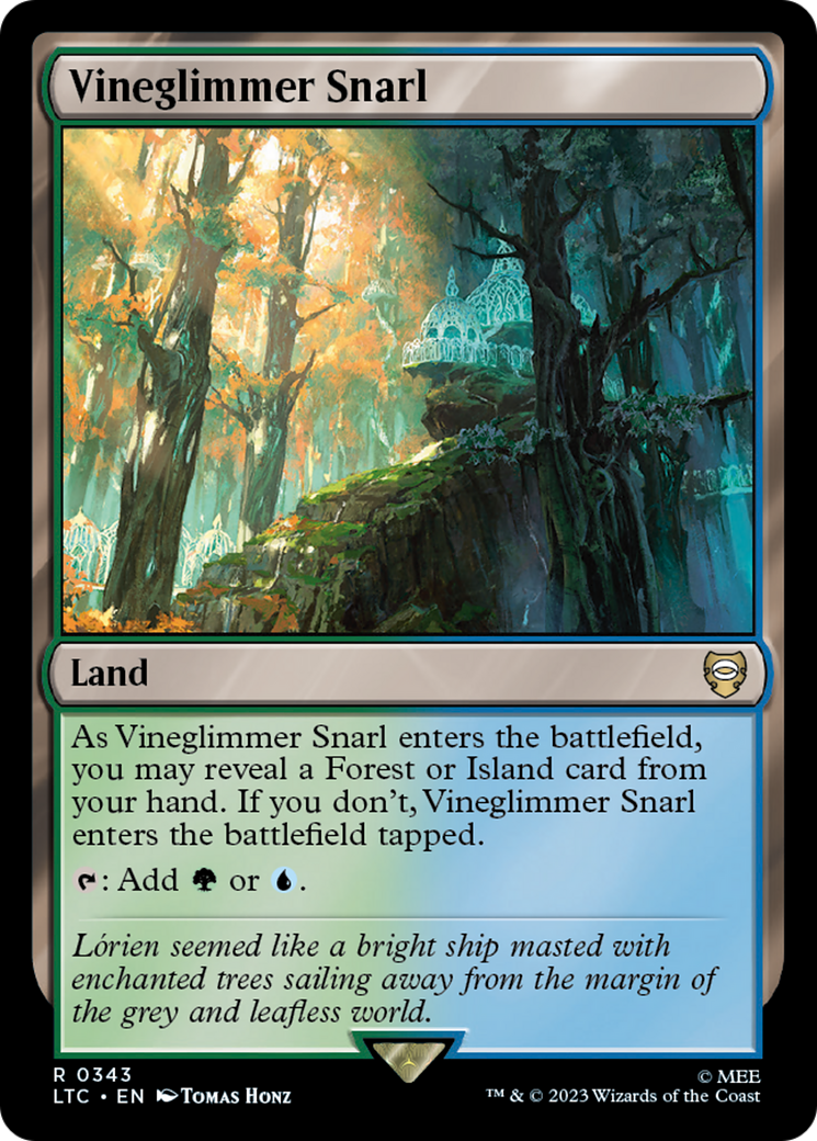 Vineglimmer Snarl [The Lord of the Rings: Tales of Middle-Earth Commander] - Magic: The Gathering - Card Brawlers | Quebec | Canada |