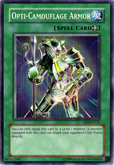 Opti-Camouflage Armor [DR2-EN147] Common - Yu-Gi-Oh! - Card Brawlers | Quebec | Canada |
