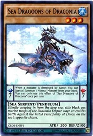 Sea Dragoons of Draconia (CROS-ENSP1) [CROS-ENSP1] Ultra Rare - Yu-Gi-Oh! - Card Brawlers | Quebec | Canada |