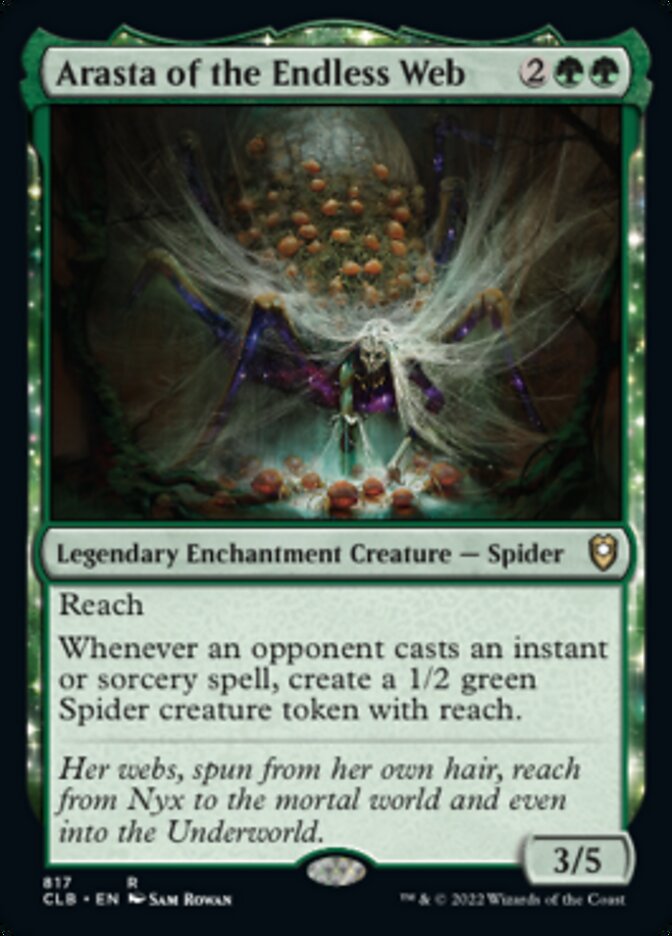 Arasta of the Endless Web [Commander Legends: Battle for Baldur's Gate] - Magic: The Gathering - Card Brawlers | Quebec | Canada |
