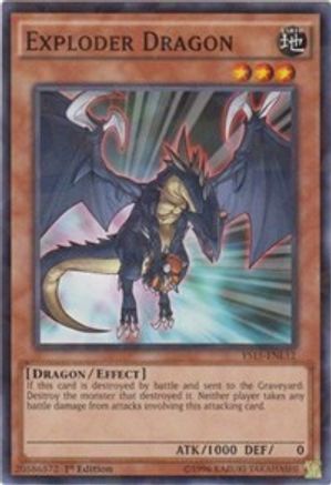 Exploder Dragon [YS15-ENL12] Shatterfoil Rare - Yu-Gi-Oh! - Card Brawlers | Quebec | Canada |