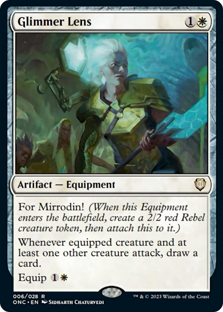 Glimmer Lens [Phyrexia: All Will Be One Commander] - Magic: The Gathering - Card Brawlers | Quebec | Canada |