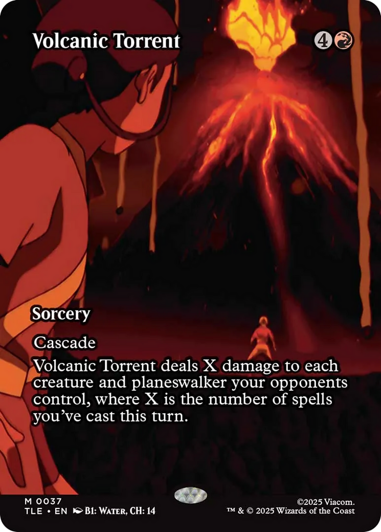 Volcanic Torrent (Borderless) [Avatar: The Last Airbender: Eternal-Legal] - Magic: The Gathering - Card Brawlers | Quebec | Canada |
