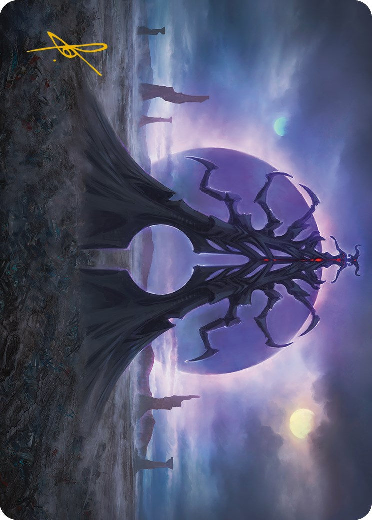 Black Sun's Twilight Art Card (Gold-Stamped Signature) [Phyrexia: All Will Be One Art Series] - Magic: The Gathering - Card Brawlers | Quebec | Canada |