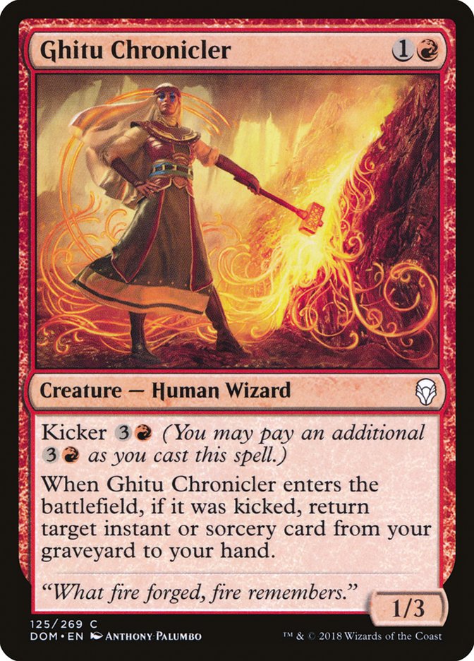 Ghitu Chronicler [Dominaria] - Magic: The Gathering - Card Brawlers | Quebec | Canada |