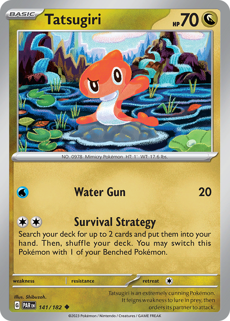 Tatsugiri (141/182) [Scarlet & Violet: Paradox Rift] - Pokémon - Card Brawlers | Quebec | Canada |