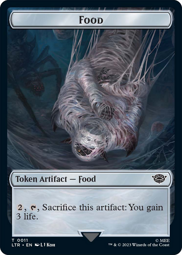 Food (11) // Treasure Double-Sided Token [The Lord of the Rings: Tales of Middle-Earth Tokens] - Magic: The Gathering - Card Brawlers | Quebec | Canada |