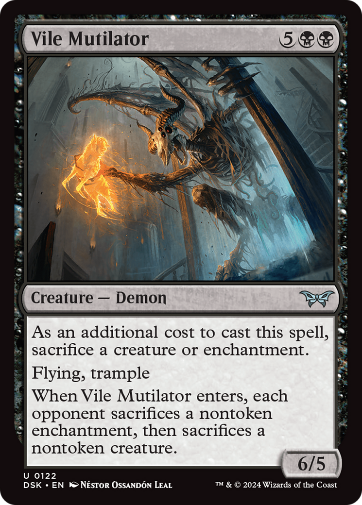 Vile Mutilator [Duskmourn: House of Horror] - Magic: The Gathering - Card Brawlers | Quebec | Canada |
