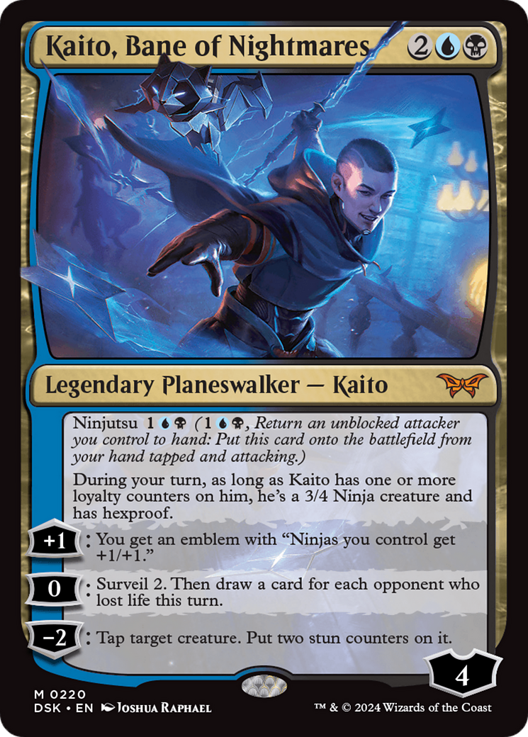 Kaito, Bane of Nightmares [Duskmourn: House of Horror] - Magic: The Gathering - Card Brawlers | Quebec | Canada |