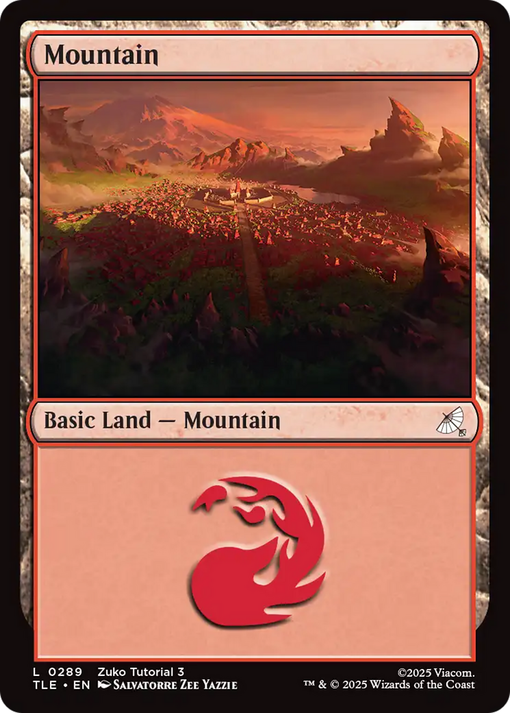 Mountain (0289) [Avatar: The Last Airbender: Eternal-Legal] - Magic: The Gathering - Card Brawlers | Quebec | Canada |